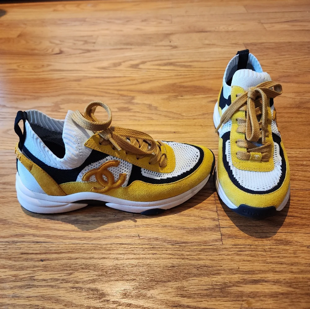 Authentic Chanel Sneakers - Picture 6 of 8